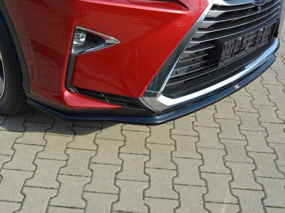 Maxton Design Front Splitter V.1 Lexus RX MK4 - Carbon Look