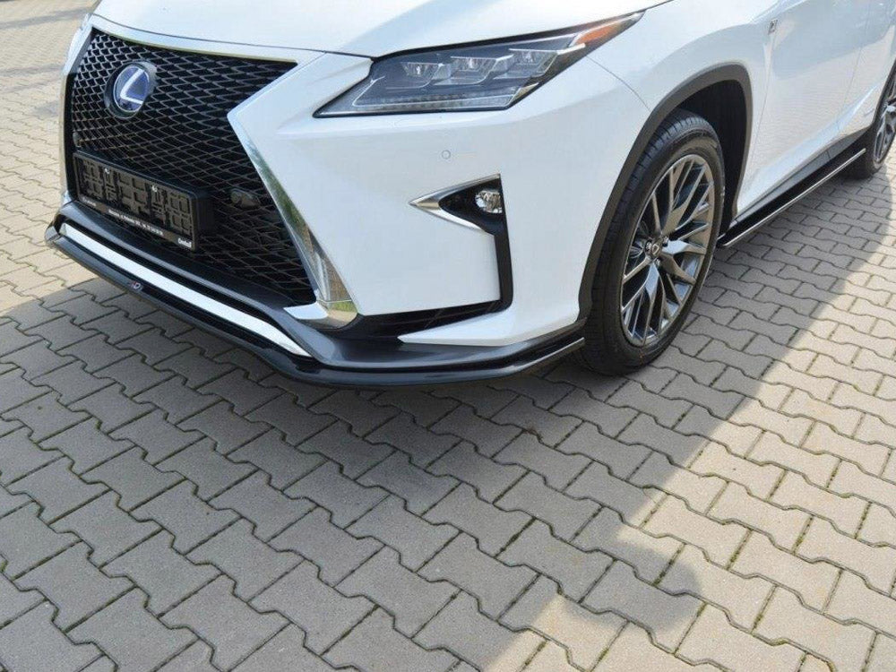 Maxton Design Front Splitter V.1 Lexus RX MK4 F-sport - Carbon Look
