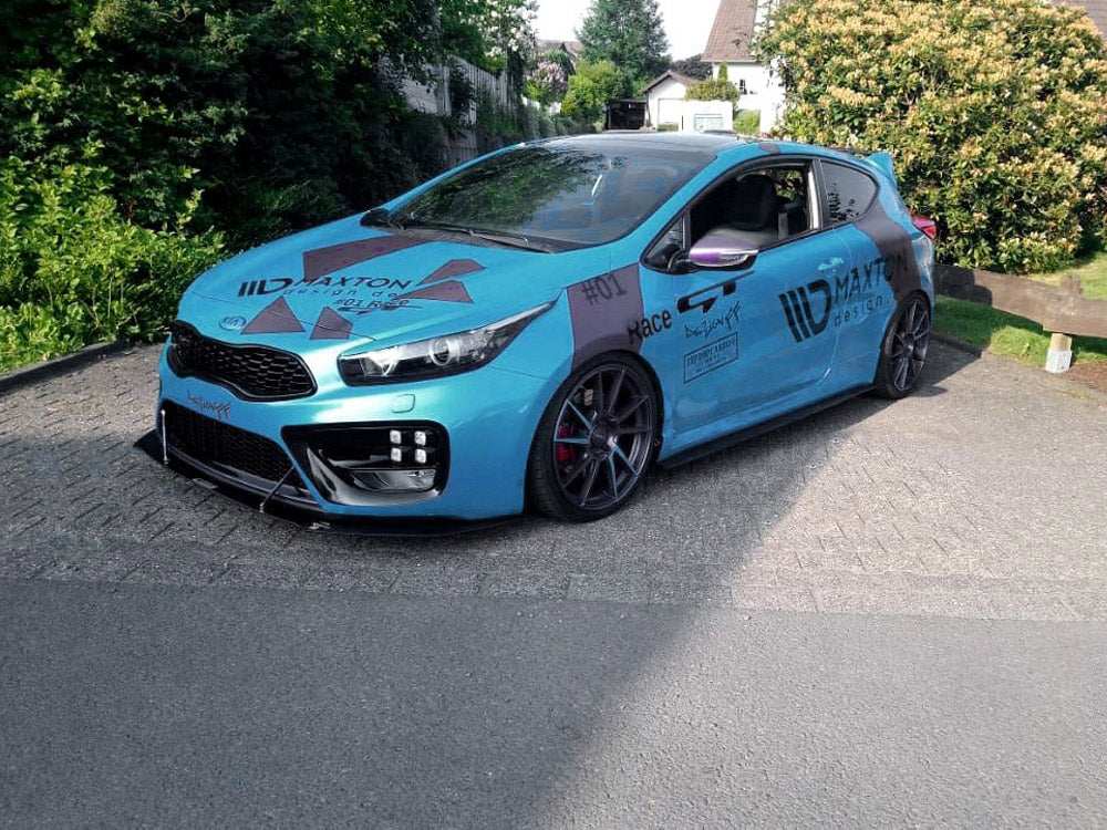 Maxton Design Racing Side Skirts Diffusers KIA Cee'd GT MK2 (2013-2018)