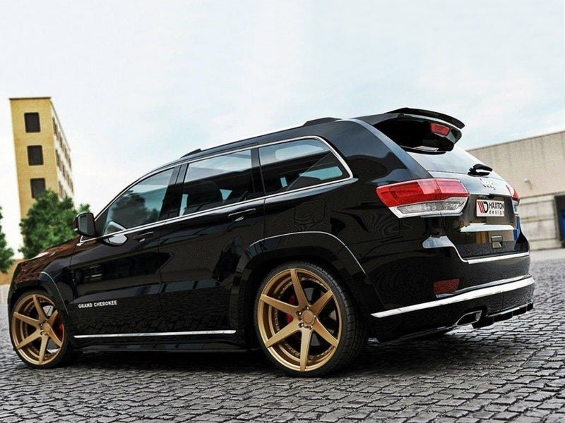 Maxton Design Central Rear Splitter (Vertical Bars) JEEP Grand Cherokee WK2 Summit Facelift