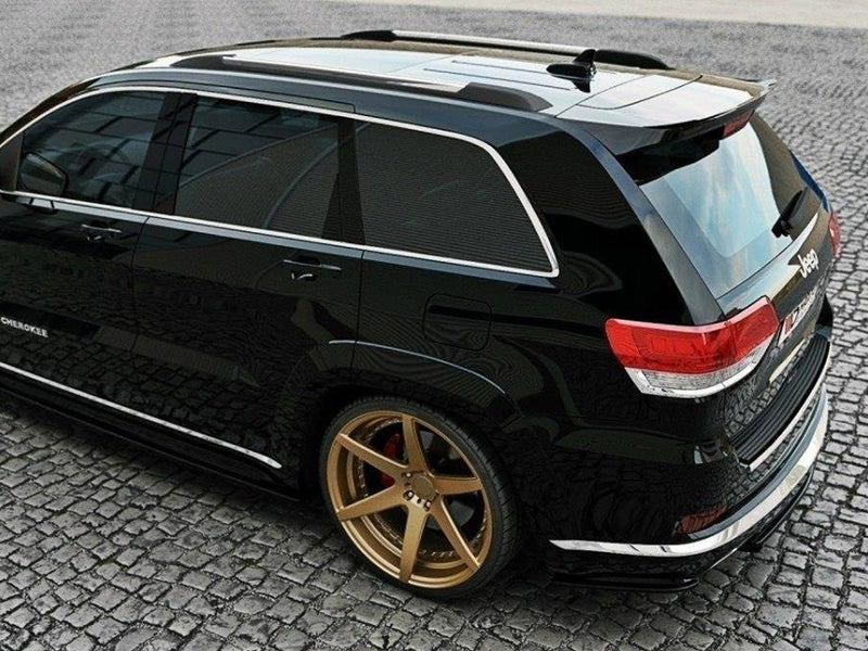 Maxton Design Rear Side Splitters JEEP Grand Cherokee WK2 Summit Facelift - Carbon Look
