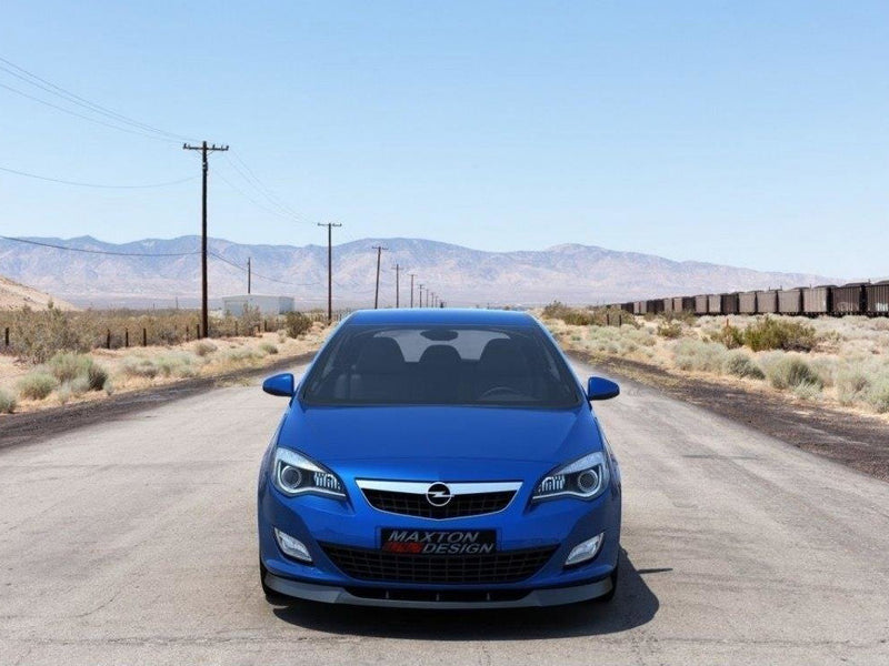 Maxton Design Front Splitter Opel Astra J (Pre-facelift) (2009-2012)