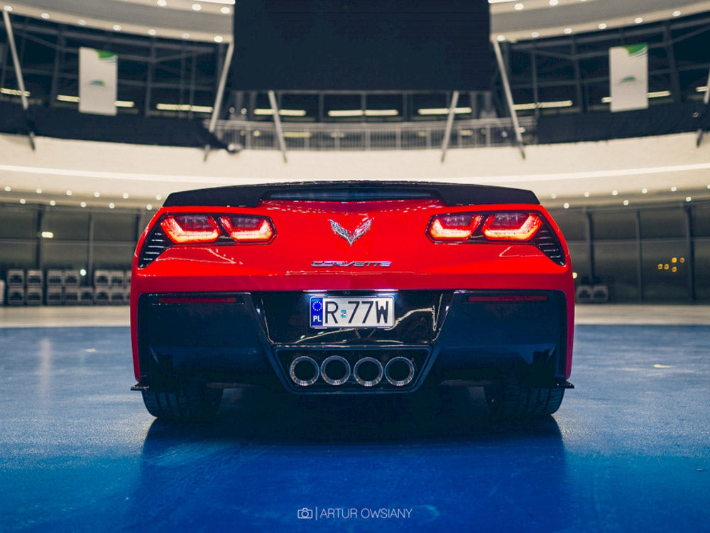 Maxton Design Rear Side Splitters V.1 Chevrolet Corvette Stingray / Grand Sport C7