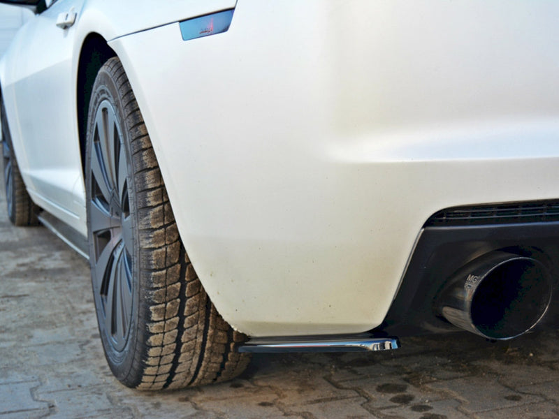 Maxton Design Rear Side Splitters Chevrolet Camaro V SS - US Version (Preface) (2009-13) - Textured