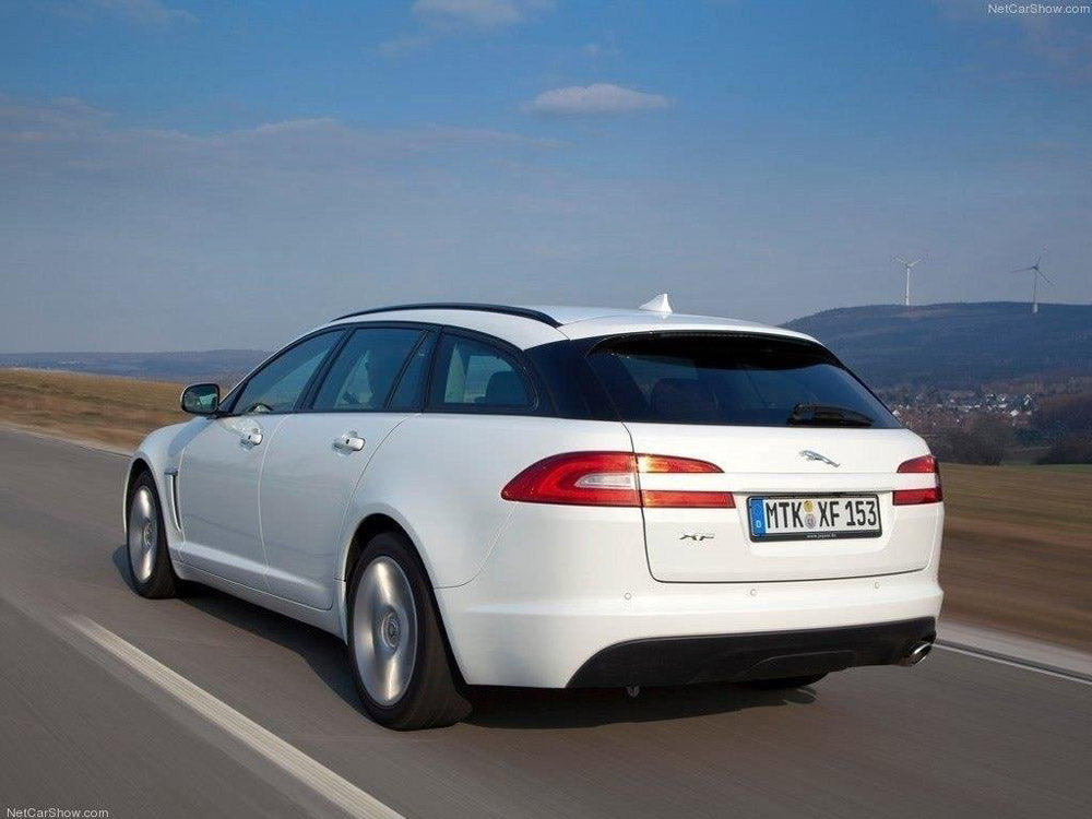 Maxton Design Rear Side Splitters Jaguar XF X250 Sportbrake - Carbon Look