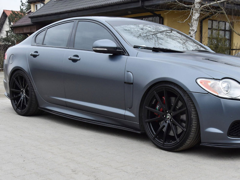 Maxton Design Side Skirts Diffusers Jaguar XF- R (2007-2011)