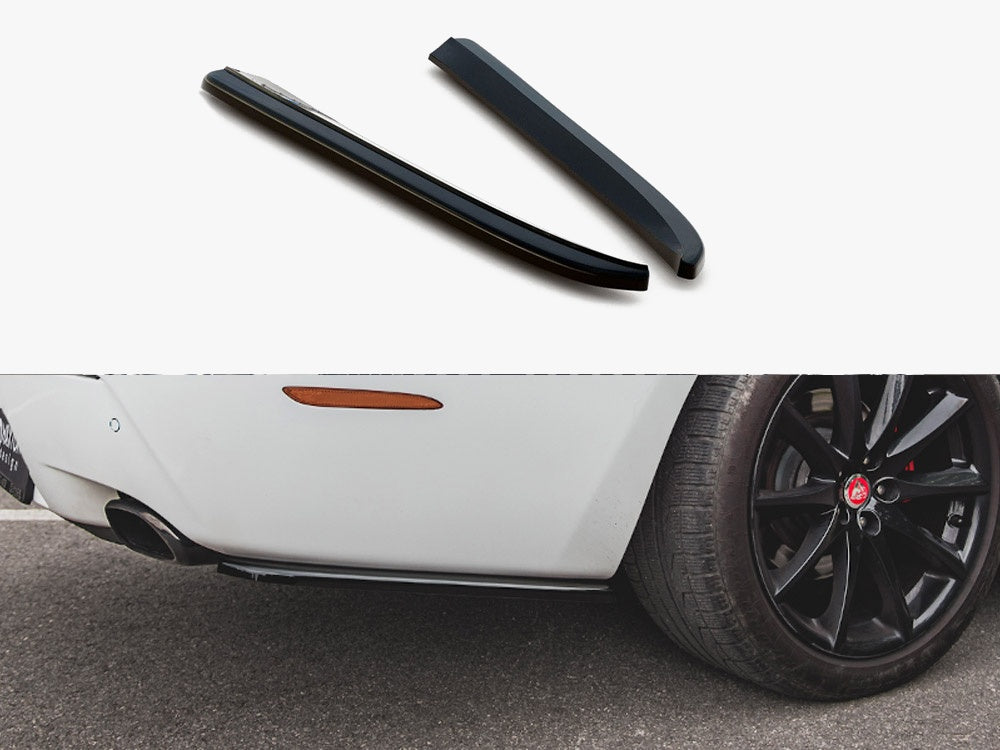 Maxton Design Rear Side Splitters Jaguar XJ X351 Facelift (2015-2019)