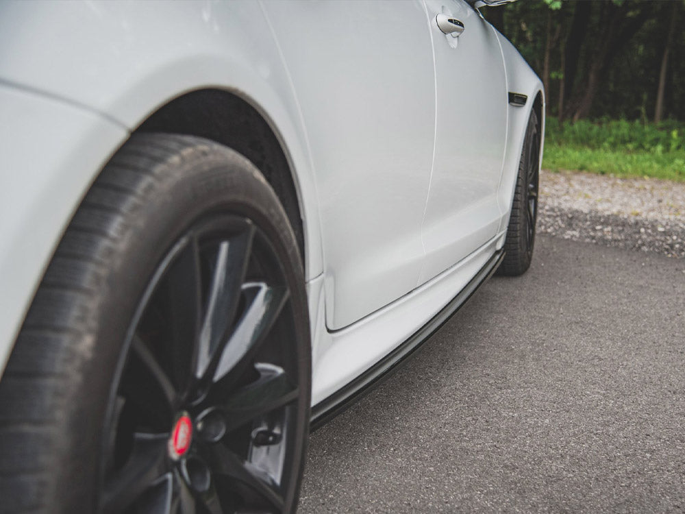 Maxton Design Side Skirts Splitters Jaguar XJ X351 Facelift (2015-2019)