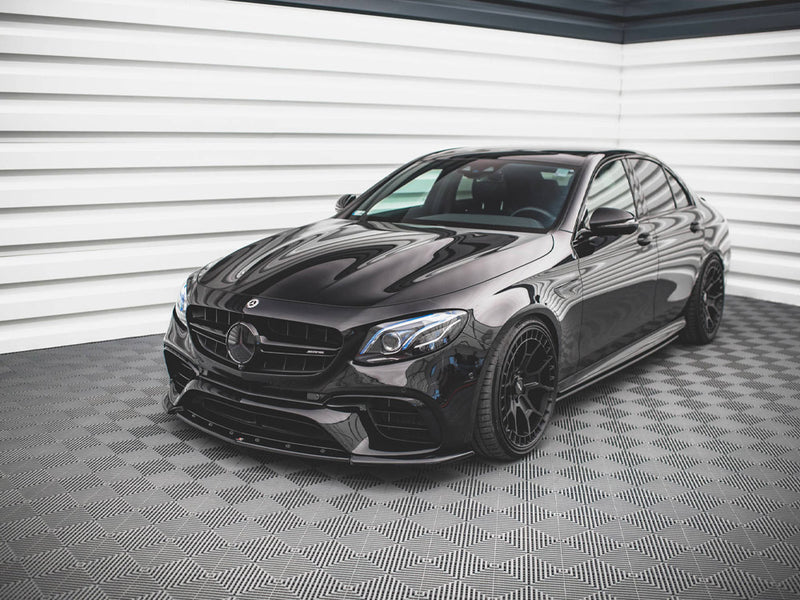 Maxton Design Front Splitter V.3 Mercedes E63 AMG Estate / Sedan S213 / W213