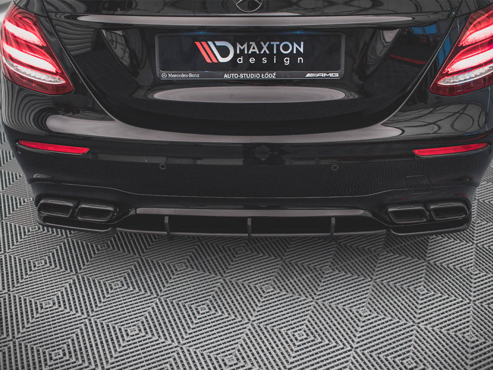 Maxton Design Street PRO Rear Diffuser Mercedes E63 AMG Estate / Sedan S213 / W213 (2017-2021)