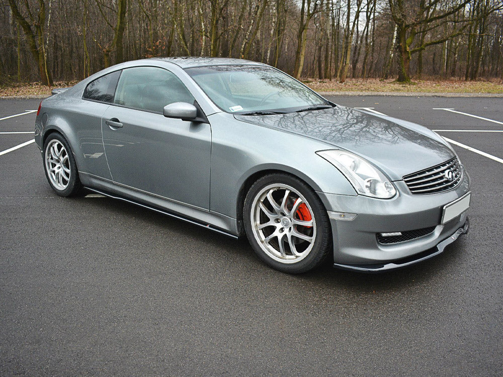Maxton Design Side Skirts Splitters  Infiniti G35 Coupe (2003-2007) - Carbon Look