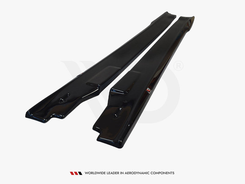Maxton Design Side Skirts Splitters  Infiniti G35 Coupe (2003-2007) - Carbon Look