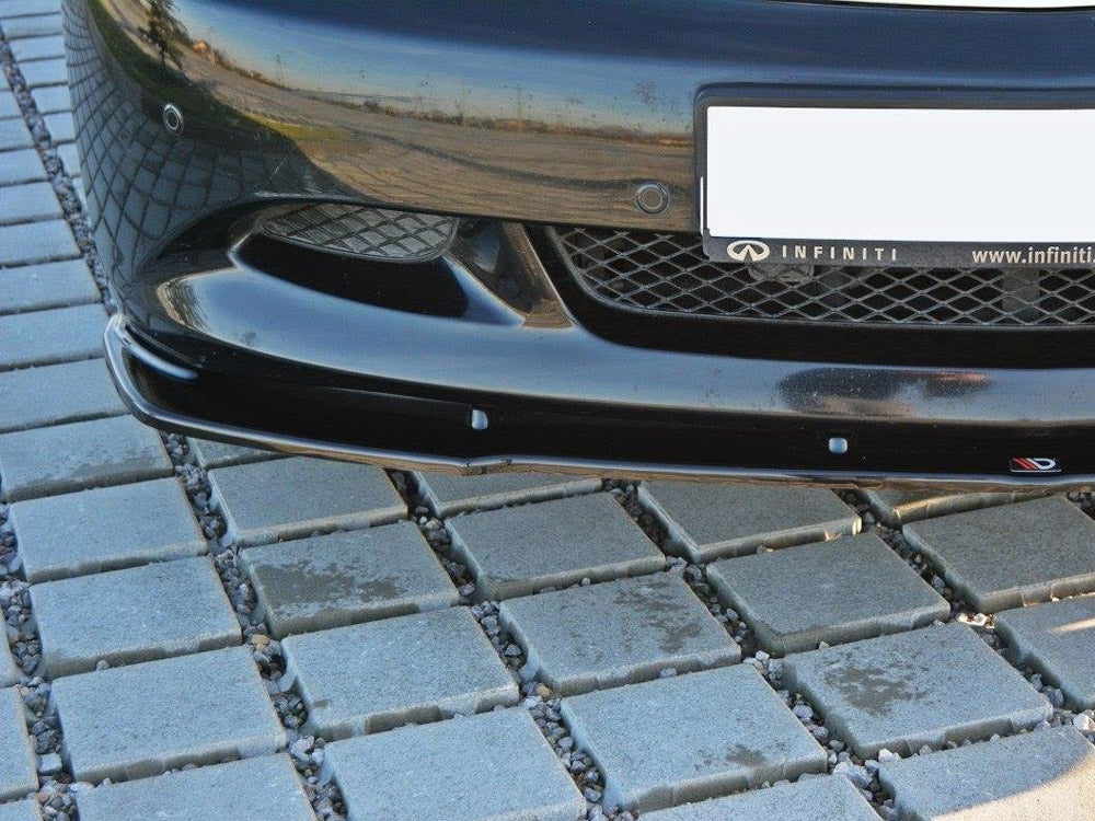 Maxton Design Front Splitter V.1 Infiniti G37 Sedan - Carbon Look