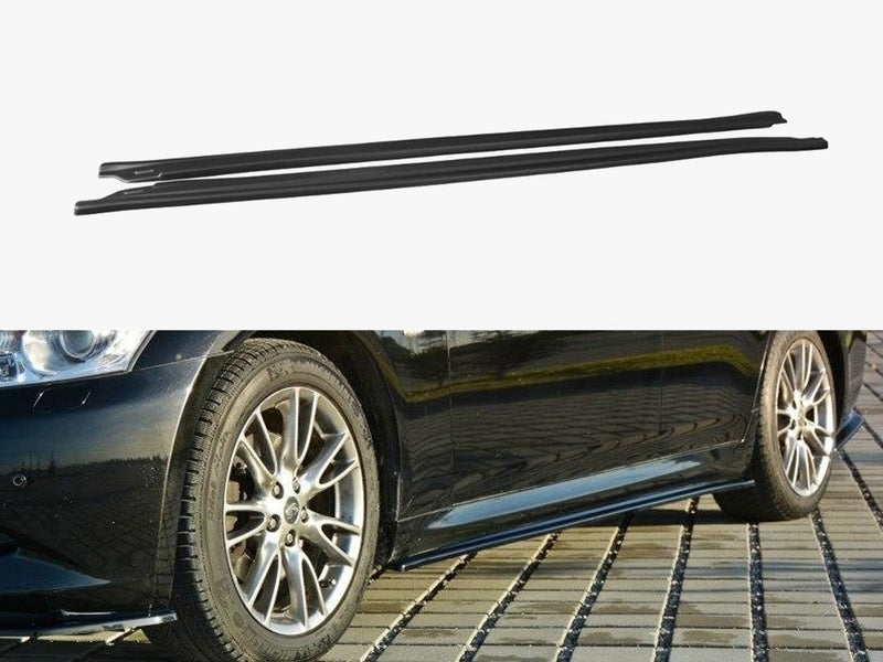 Maxton Design Side Skirts Diffusers Infiniti G37 Sedan