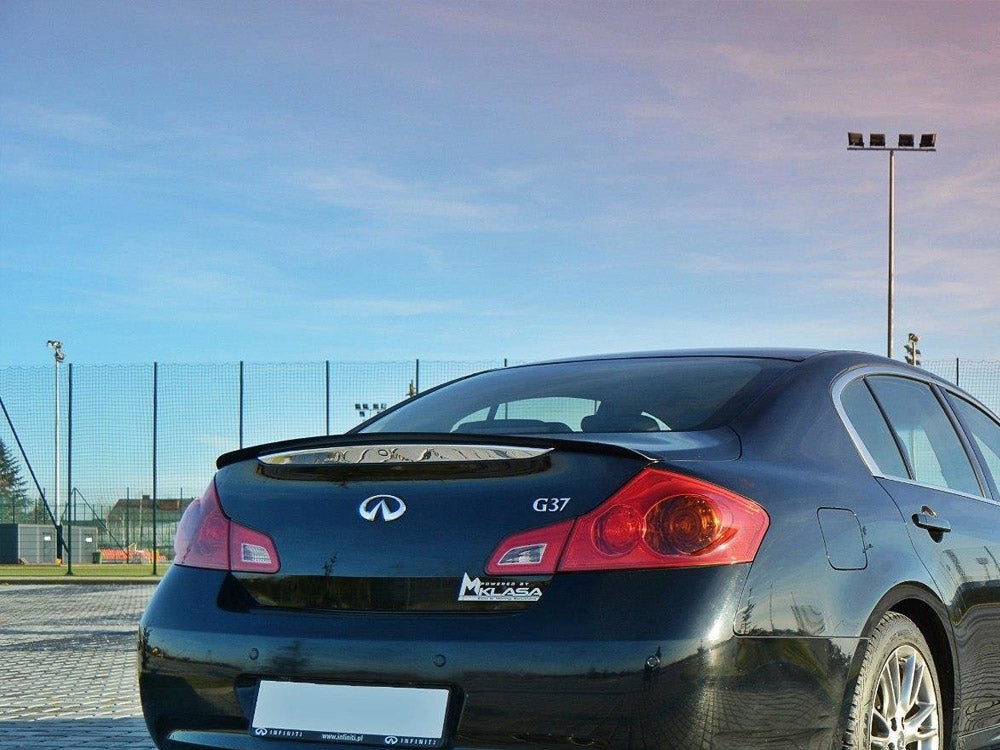Maxton Design Spoiler CAP Infiniti G37 Sedan - Textured
