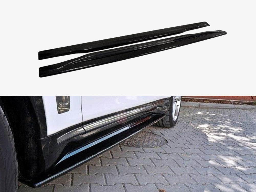 Maxton Design Side Skirts Diffusers Infiniti QX70 - Textured