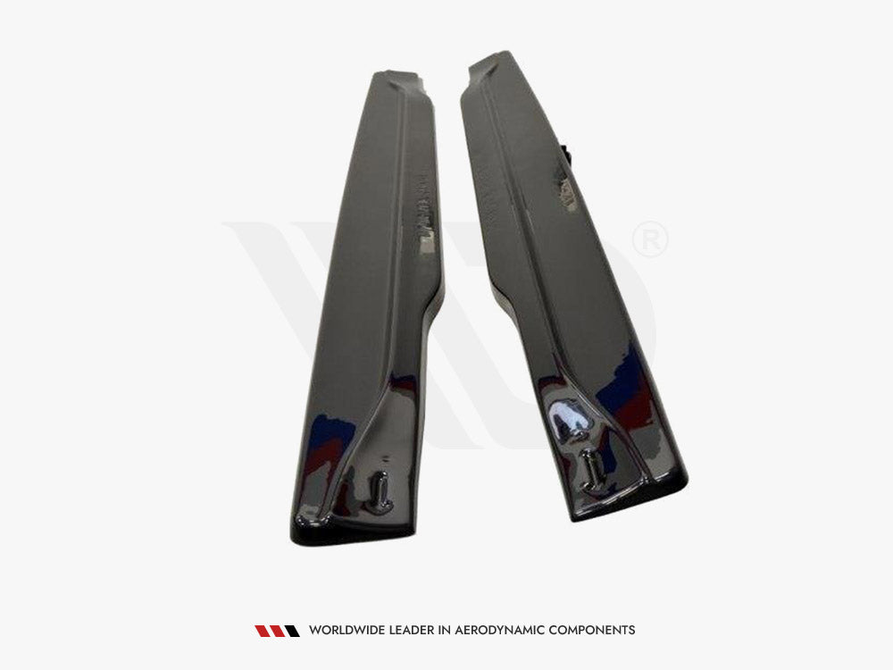 Maxton Design Side Skirts Diffusers Infiniti QX70 - Carbon Look