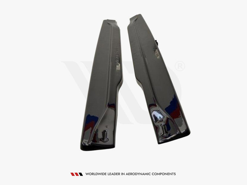 Maxton Design Side Skirts Diffusers Infiniti QX70 - Carbon Look