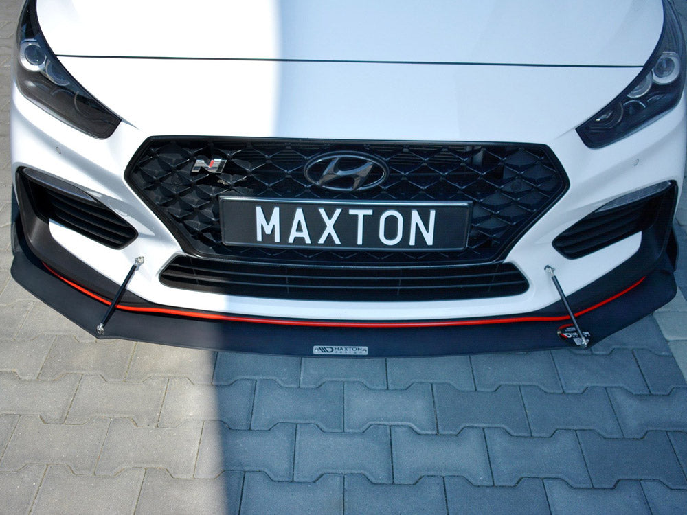 Maxton Design Front Racing Splitter Hyundai I30 N Mk3
