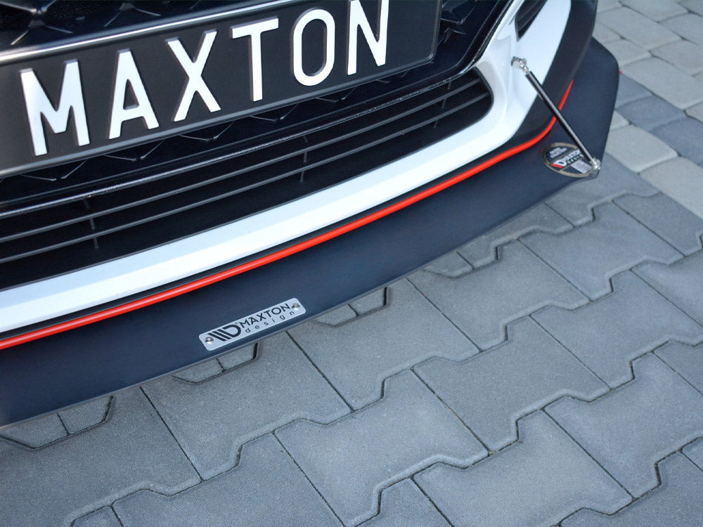 Maxton Design Front Racing Splitter Hyundai I30 N Mk3