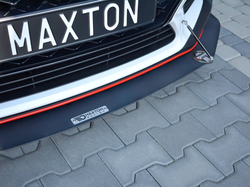Maxton Design Front Racing Splitter Hyundai I30 N Mk3