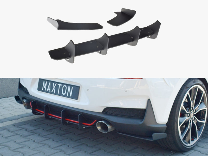 Maxton Design Rear Diffuser Hyundai I30 N Mk3
