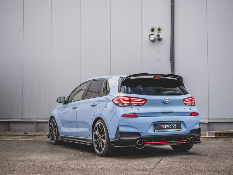 Maxton Design Central Rear Splitter Hyundai I30 N Mk3 Hatchback