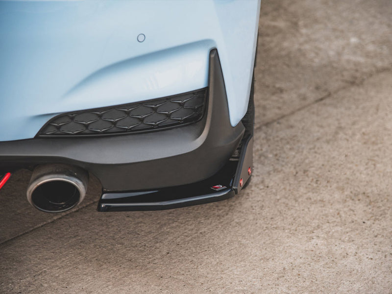 Maxton Design Rear Side Splitters V.6 + Flaps Hyundai I30 N Mk3 Hatchback