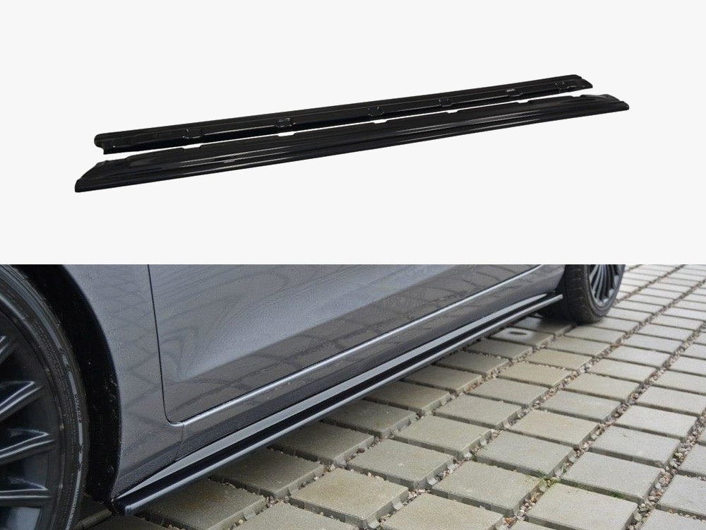 Maxton Design Side Skirts Diffusers Hyundai I30 MK2 (2011-2017) - Carbon Look