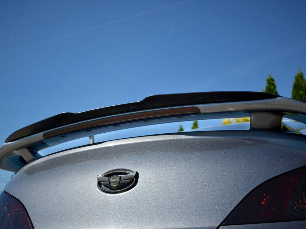 Maxton Design Spoiler CAP Hyundai Genesis MK1 Coupe (2009-2012) - Carbon Look