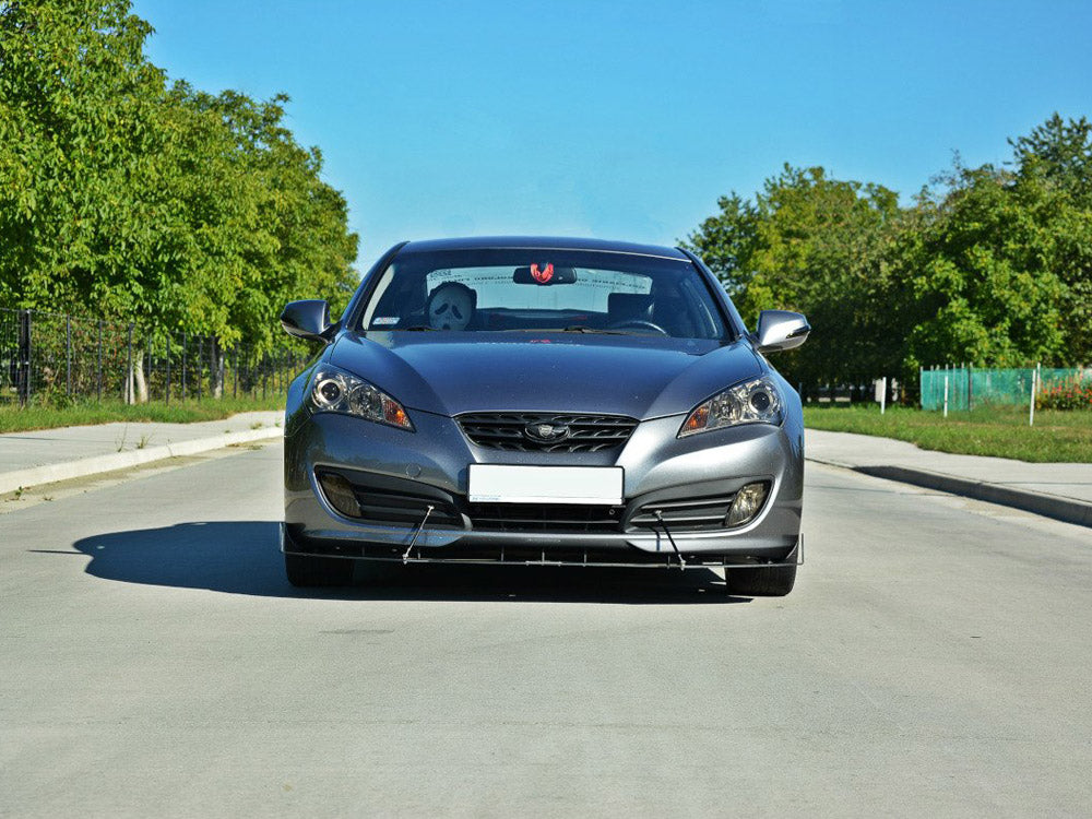 Maxton Design Front Racing Splitter Hyundai Genesis MK1 Coupe  (2009-2012)
