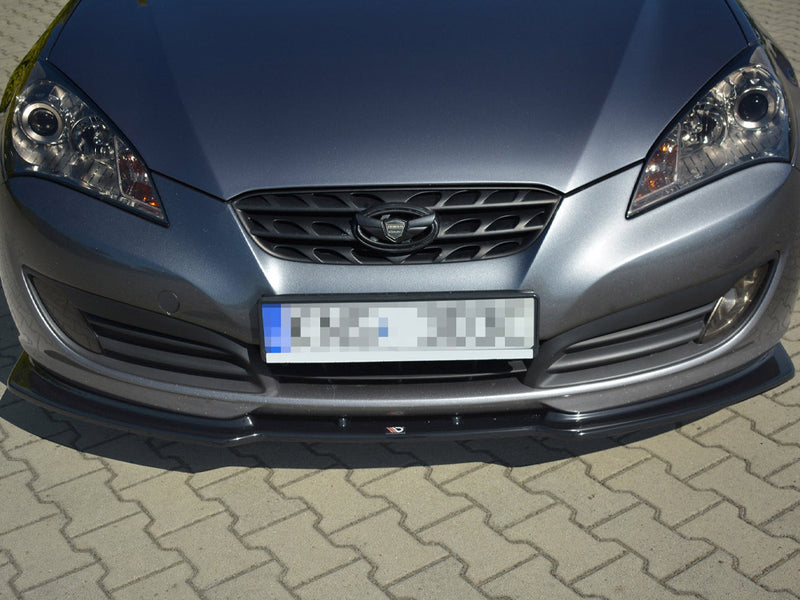 Maxton Design Front Splitter Hyundai Genesis MK1 Coupe (2009-2012) - Textured