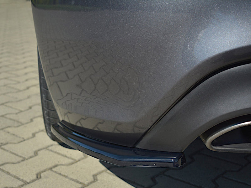 Maxton Design Rear Side Splitters Hyundai Genesis MK1 Coupe (2009-2012) - Textured