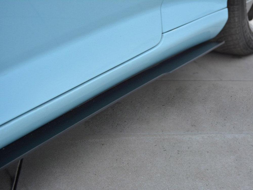 Maxton Design Racing Side Skirts Diffusers Hyundai Tiburon (Coupe) MK2 Facelift (2005-2008)