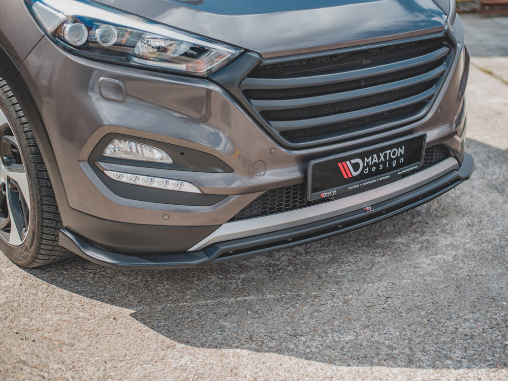 Maxton Design Front Splitter Hyundai Tucson Mk3 Pre-Facelift - Textured