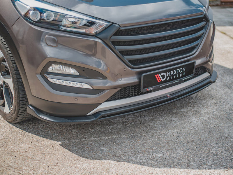 Maxton Design Front Splitter Hyundai Tucson Mk3 Pre-Facelift - Textured