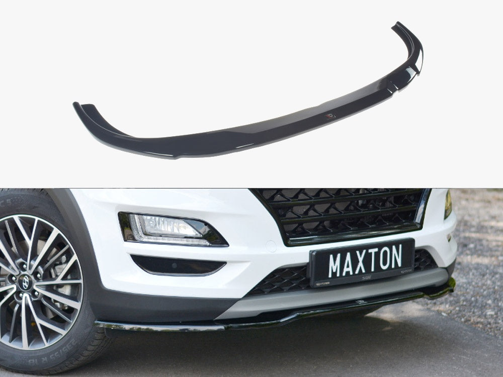 Maxton Design Front Splitter V.2 Hyundai Tucson MK3 Facelift (2018-UP) - Textured