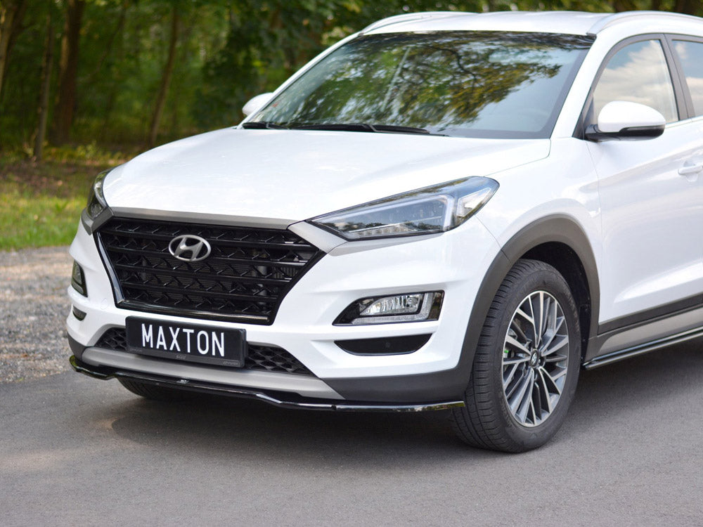 Maxton Design Front Splitter V.2 Hyundai Tucson MK3 Facelift (2018-UP) - Textured