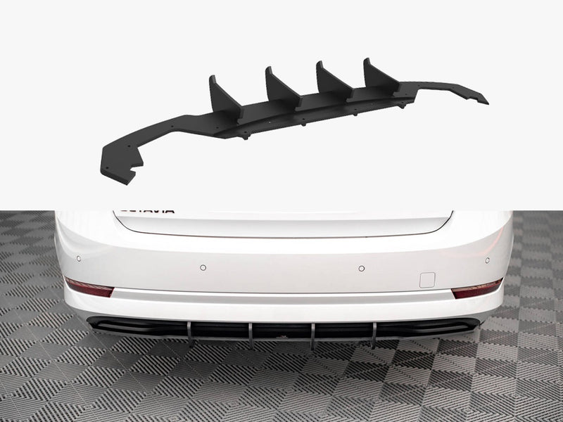 Maxton Design Street PRO Rear Diffuser Skoda Octavia Mk4