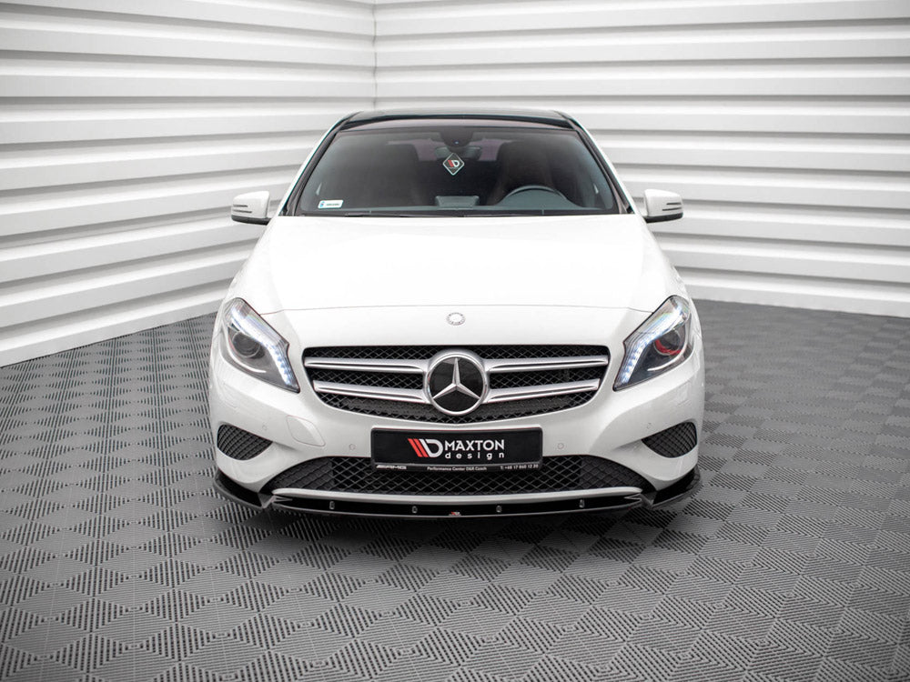 Maxton Design Front Splitter V.1 Mercedes A W176 (2012-2015)