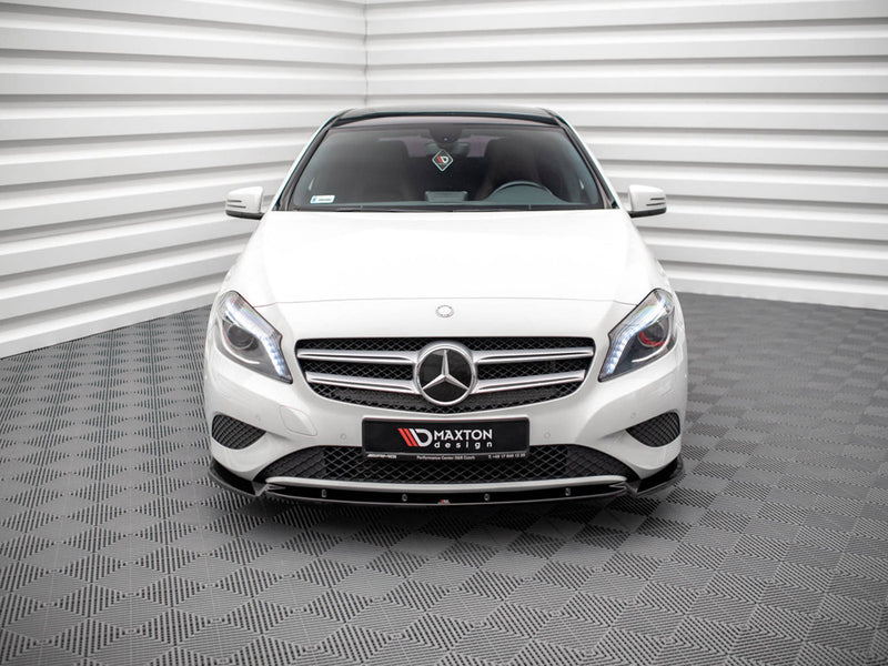 Maxton Design Front Splitter V.1 Mercedes A W176 (2012-2015)