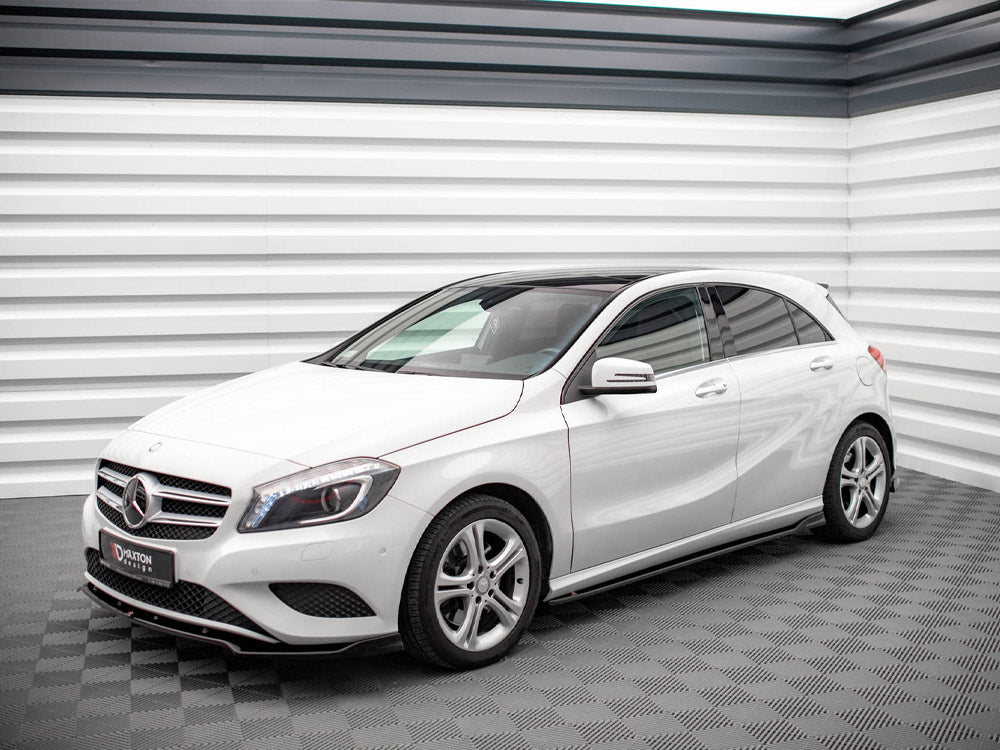 Maxton Design Side Skirts Diffusers V.1 Mercedes A W176 (2012-2015)