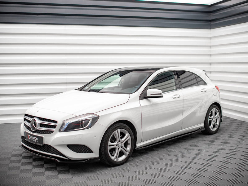Maxton Design Side Skirts Diffusers V.1 Mercedes A W176 (2012-2015)