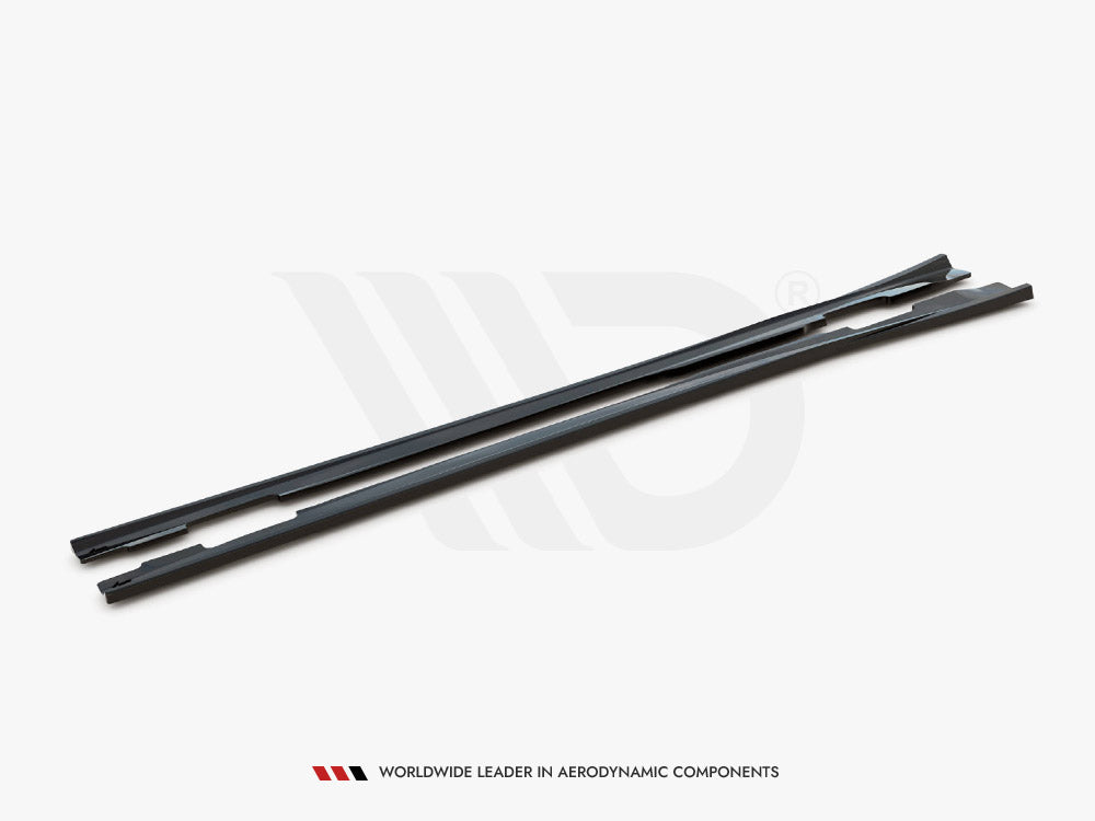 Maxton Design Side Skirts Diffusers V.2 Mercedes A W176 (2012-2015)