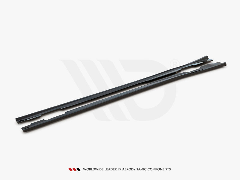 Maxton Design Side Skirts Diffusers V.2 Mercedes A W176 (2012-2015)