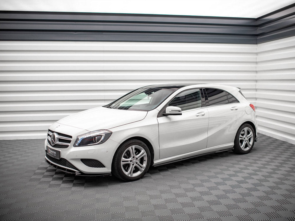 Maxton Design Side Skirts Diffusers V.2 Mercedes A W176 (2012-2015)
