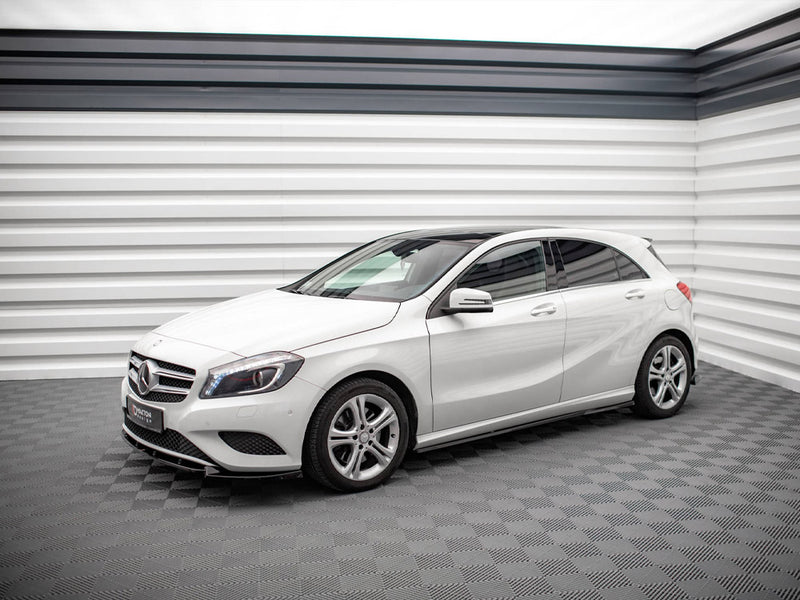 Maxton Design Side Skirts Diffusers V.2 Mercedes A W176 (2012-2015)