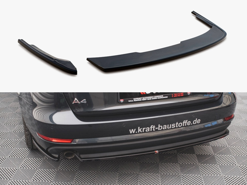 Maxton Design Rear Side Splitters Audi A4 B9
