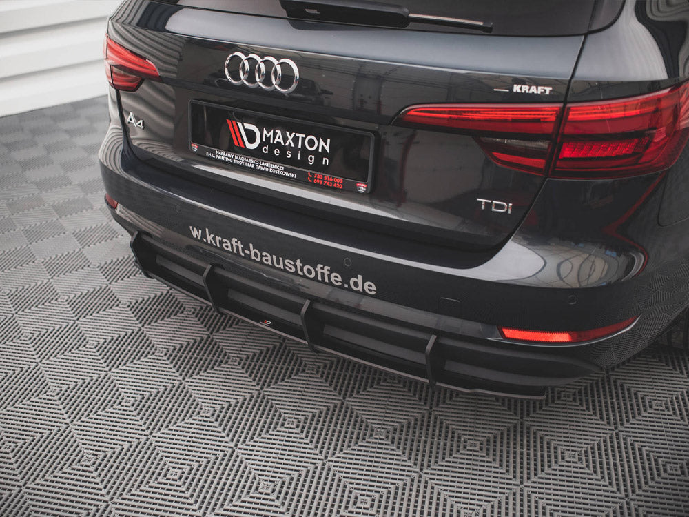 Maxton Design Street PRO Rear Diffuser Audi A4 B9