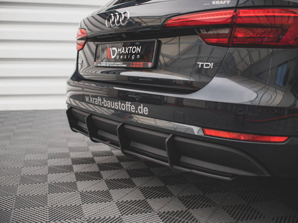 Maxton Design Street PRO Rear Diffuser Audi A4 B9